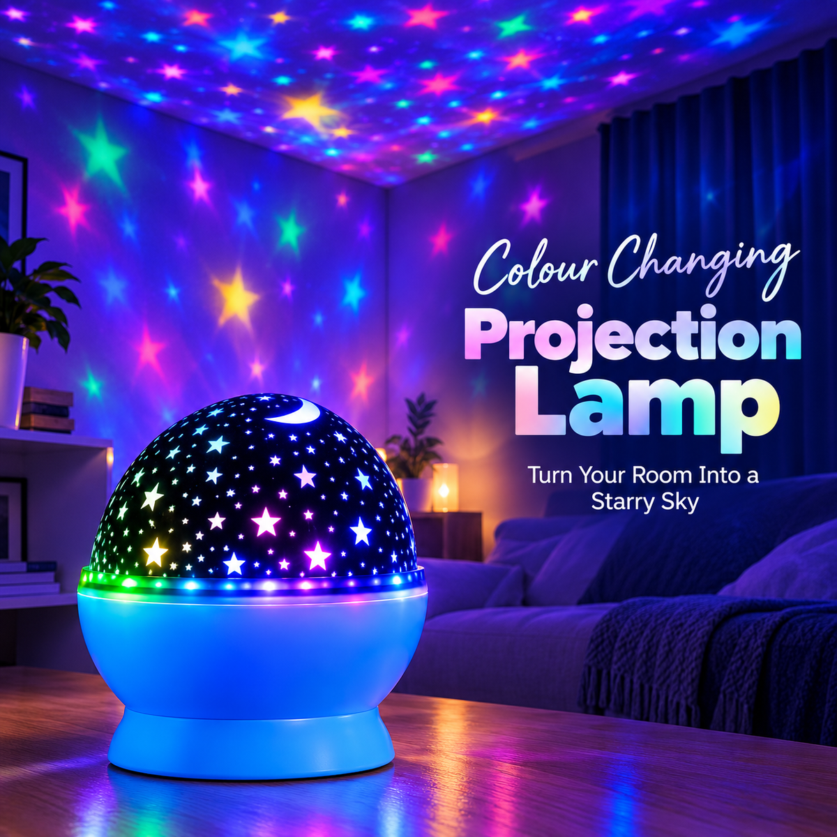 Star lamp projector ✨️